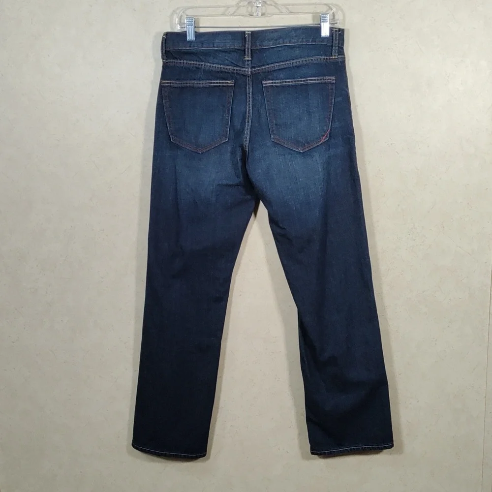 6125 Men's Banana Republic dark wash straight leg jeans 31 X 30